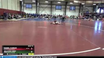 174 lbs Champ. Round 1 - Daniel Curran, Norwich University vs Brayden Grim, Springfield College