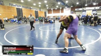 215 lbs Champ. Round 2 - Kevin Casillas, Capistrano Valley H S vs Robert Felipe, Lemoore