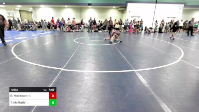 55 lbs Quarterfinal - Beau Mckeown, PA vs Ty McMath, FL