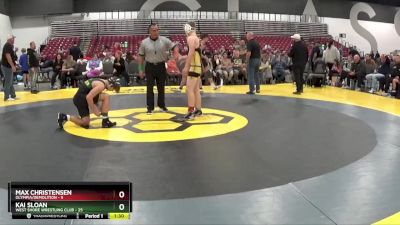 139 lbs Round 3 (8 Team) - Kai Sloan, West Shore Wrestling Club vs Max Christensen, Olympia/Demolition