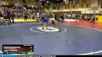 170 lbs Cons. Round 2 - Jonathan Granado, Temescal Canyon Asb vs Wyatt Merkord, Clovis