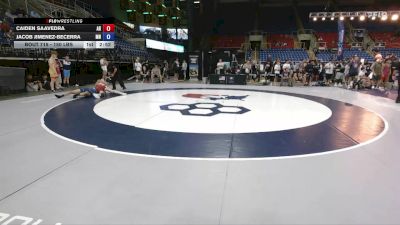150 lbs Cons. Sub-rd Of 64 - Caiden Saavedra, AR vs Jacob Jimenez-Becerra, MN