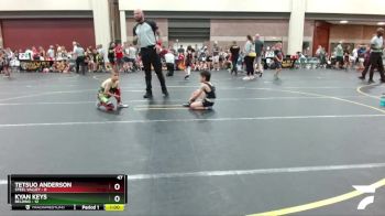 47 lbs Round 2 (6 Team) - Tetsuo Anderson, Steel Valley vs Kyan Keys, Belding