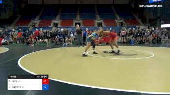 144 lbs Cons 8 #1 - Kahlea Jolly, Minnesota vs Chloe Cabrera, New York