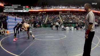 3A 285 lbs Quarterfinal - Alex Jukoski, Central Academy Of Technology And Arts vs Antonio Escobar, Northeast Guilford