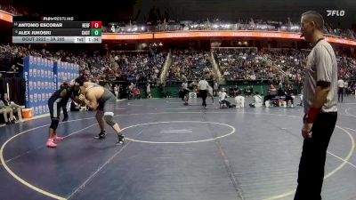 3A 285 lbs Quarterfinal - Alex Jukoski, Central Academy Of Technology And Arts vs Antonio Escobar, Northeast Guilford