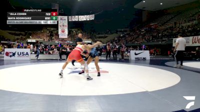 Quarters - Ella Cohen, Palo Alto Elite WC vs Maya Rodriquez, Merced Bears Wrestling Club