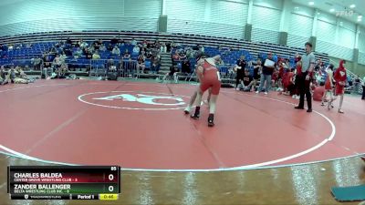 85 lbs Finals (2 Team) - Charles Baldea, Center Grove Wrestling Club vs Zander Ballenger, Delta Wrestling Club Inc.