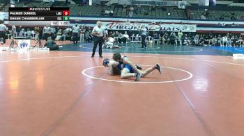 132 lbs Champ Round 1 (16 Team) - Shane Chamberlain, Culpeper County vs Palmer Dunkel, Lakeside