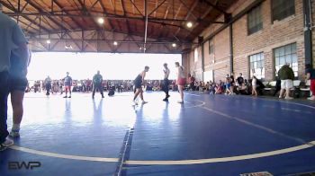 160 lbs Rr Rnd 3 - Roxie Rappe, Fort Gibson Youth Wrestling vs Ayden Travis, Muskogee Rougher Youth Wrestling