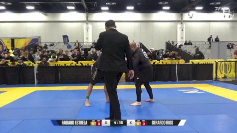 Gerardo Rios vs Fabiano Estrela 2024 World IBJJF Jiu-Jitsu No-Gi Championship