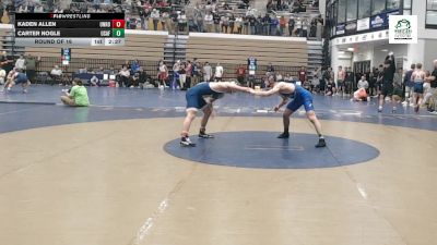 141 lbs Round Of 16 - Kaden Allen, Unrostered NAPS vs Carter Nogle, Air Force
