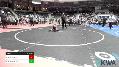 46 lbs Quarterfinal - Emilee Galetka, Viking Wrestling Club vs Ellie Cisneroz, Powerhouse Wrestling Club