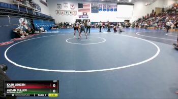 157 lbs Champ. Round 1 - Kash Lenzen, Douglas vs Aydan Fuller, Natrona County