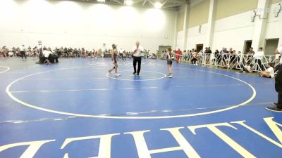 85 lbs Rr Rnd 2 - Albert Canales, Indiana Outlaws Green - EL vs Charleigh Richardson, Roundtree Wrestling Academy - EL