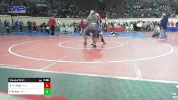 Consi Of 16 #1 - A.J Parker-Riley, Mustang Middle School vs Payden Miller, Checotah Matcats