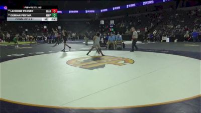 144 lbs Consi Of 8 #1 - Layronz Fraser, Granite Hills (SD) vs Demian Pryima, Newport Harbor (SS)