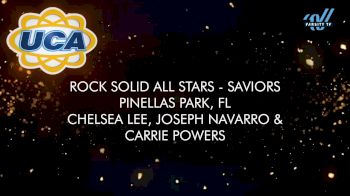 Rock Solid All Stars - SAVIORS [2025 L5 Senior - Small Day 2] 2025 UCA & UDA All Star National Championship