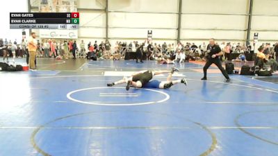 152 lbs Consi Of 128 #2 - Evan Gates, SC vs Evan Clarke, MD