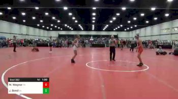 100 lbs Consolation - Mason Wagner, PA vs Jacob Bond, GA