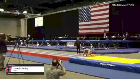 Lynkoln Farling - Tumbling, NVG - 2021 USA Gymnastics Championships