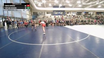 135 lbs 3rd Place Match - Brylee Rhodes, West Field vs Maya Strong, Mountain Ridge