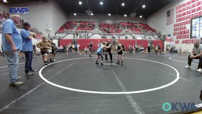 55 lbs 3rd Place - Ryder Smith, Blanchard Youth Wrestling Club vs Daxton Ray, Division Bell Wrestling