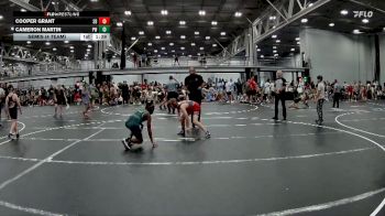 92 lbs Semis (4 Team) - Cooper Grant, Smitty`s Barn vs Cameron Martin, Prestige Worldwide