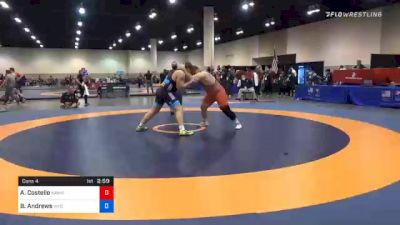 125 kg Consolation - Aaron Costello, Hawkeye Wrestling Club vs Brian Andrews, Wyoming Wrestling Reg Training Ctr