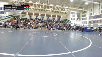 140 lbs Quarterfinal - Isabella Acho, Steele Canyon vs Vivienne Wright, Mira Mesa