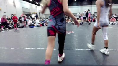 64 lbs Round 7 (10 Team) - Charlotte Robbins, Backyard Brawlers Pink vs Camila Ramirez, Takedown Elite