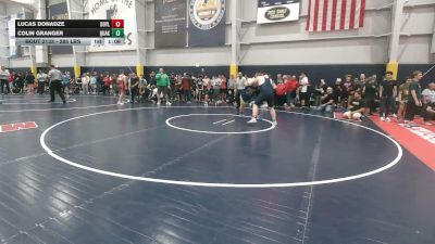 285 lbs Quarterfinal - Lucas Donadze, Doylestown vs Colin Granger, Quakertown