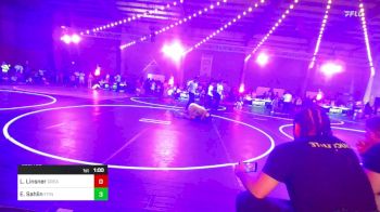 123 lbs Semifinal - Lilly Linsner, Great Bend Wrestling vs Emily Sahlin, Fitness Quest