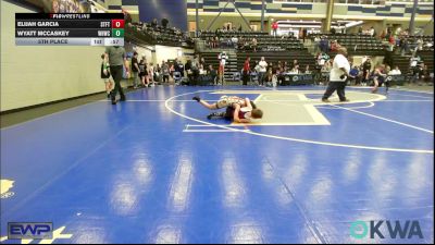 55 lbs 5th Place - Elijah Garcia, Standfast vs Wyatt McCaskey, Warhorse Wrestling Club