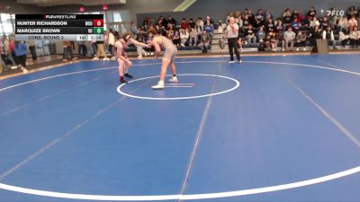 184 lbs Cons. Round 2 - Hunter Richardson, Western Colorado University vs Marquize Brown, Vanguard