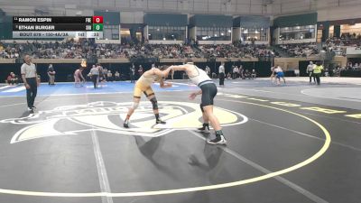 150-4A/3A 5th Place Match - Ethan Burger, South River vs Ramon Espin, Frederick