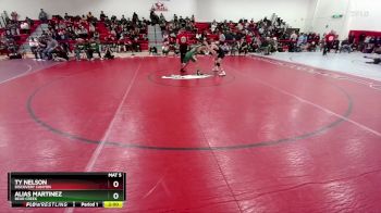 106 lbs Champ. Round 1 - Alias Martinez, Bear Creek vs Ty Nelson, Discovery Canyon