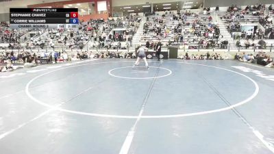 U23 Women - 65 lbs Champ. Round 3 - Stephanie Chavez, CA vs Corrie Williams, UT