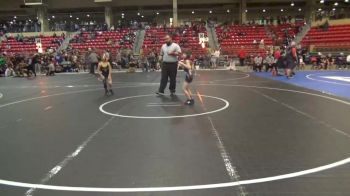 67 lbs Cons. Round 3 - Chase Sleichter, Trailhands vs Gavin Johnson, LABETTE COUNTY WRESTLING