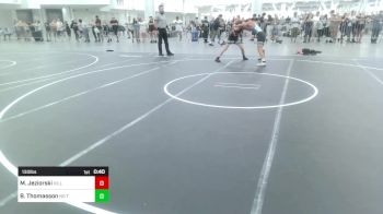 130 lbs Consi Of 16 #2 - Masen Jeziorski, Vills Bros Wrestling vs Bryson Thomasson, No Team
