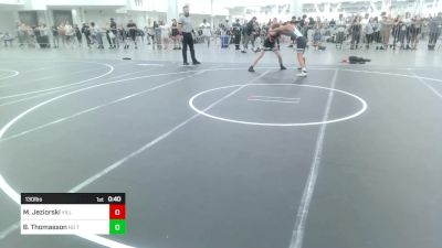 130 lbs Consi Of 16 #2 - Masen Jeziorski, Vills Bros Wrestling vs Bryson Thomasson, No Team