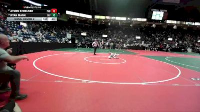 75 lbs Cons. Round 2 - Ryan Mann, LAC3 vs Ayden Strecker, PAW3