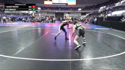 1A-4A 106 Cons. Round 2 - Asher Waugh, New Hope HS vs Ace Hensley, Bayshore Christian School