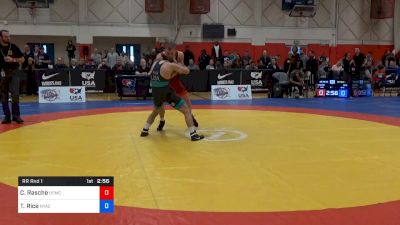 63 kg Rr Rnd 1 - Colton Rasche, Marines vs Travis Rice, NYAC/IRTC