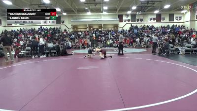 144 lbs Round 3 - Landen Davis, Eddyville-Blakesburg-Fremont vs Cannen Beaumont, Denver
