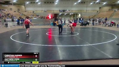 195 lbs Champ - Christian Garner, Signal Mountain vs Matthew Cook, Knoxville Halls