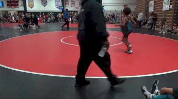 Round 1 - Braxten Weber, Keokuk Kids Wrestling Club vs Seth Nanthan, WBNDD