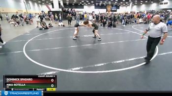 126 lbs Champ. Round 3 - Dominick Spadaro, CT vs Niko Rotella, NE