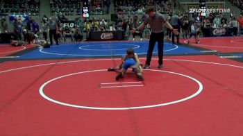 67 lbs Round Of 16 - Wyatt Hood, Jenks Trojan Wrestling Club vs Diezel Russell, Winfield Youth Wrestling Club