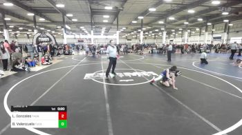 61 lbs Consi Of 4 - Landon Gonzales, Thundercats WC vs Bryson Valenzuela, Tucson Pride WC